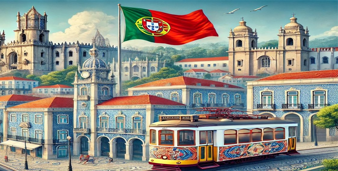 Portugalia: Steag Național, Limba Vorbită, Harta și Viața de Zi cu Zi